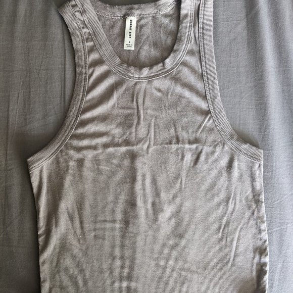 Sunday Best Taupe Honor Cropped Tank - Picture 2 of 3